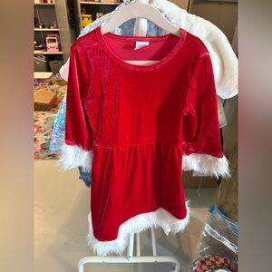 Holiday Time Red Velvet dress